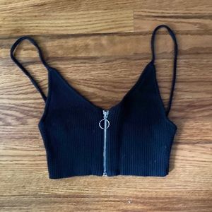 For Love & Lemons Knit Crop Top